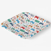 ゲーム誕生日パーティー ペーパープレート (傾斜あり)