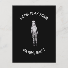 ゲーム遊しようベビー! ポストカード