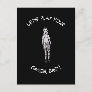 ゲーム遊しようベビー! ポストカード