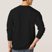 ゲーム遊戯者をカールさせるコーヒー及びカールデザイン Tシャツ (裏面)