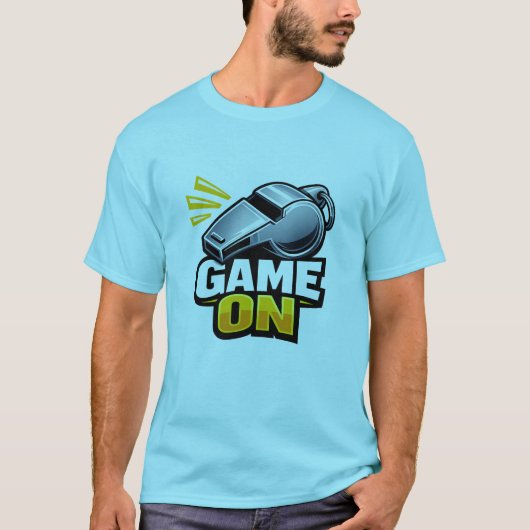 ゲーム開始のホイッスルTシャツ Tシャツ (正面)