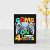 ゲーム開始 4年生 バックトゥスクール 4年生レベルU カード (黄色い花)