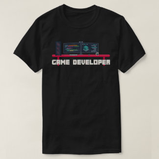 ゲーム開発者シャツ Tシャツ
