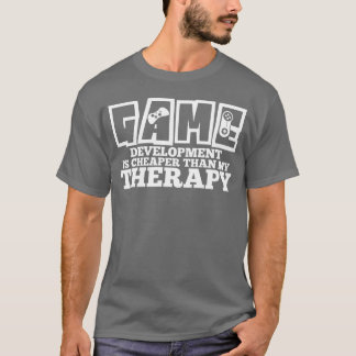 ゲーム開発者療法 開発者のジョーク ゲームプレイ ゲーミング リトロ Tシャツ