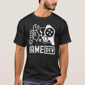 ゲーム開発者駄洒落 Tシャツ