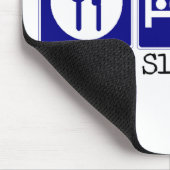 、ゲーム食べて下さい、眠らせて下さい マウスパッド (コーナー)