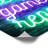 ゲーム食べスリープ ポスター (角)