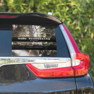 ゲーム鹿加工車広告のシール シール