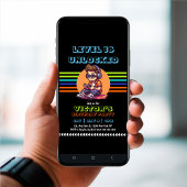 ゲーム10代のゲーマーボーイビデオゲームプレーヤー誕生日 招待状