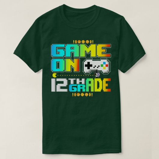 ゲーム12年生ゲームのビデオ新学期Bo Tシャツ (デザイン正面)