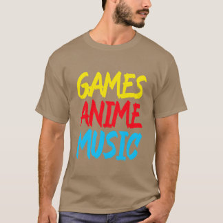ゲーム アニメ ミュージック レトロ Tシャツ