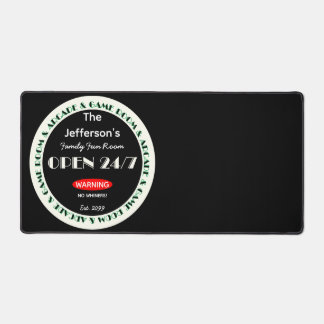 ゲーム&アーケードルーム – ホイナーなし！デスクマットとパッド デスクマット