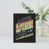 ゲーム・オブ・ライフおもしろいレトロ・ゲーマー ポストカード (スタンド正面)