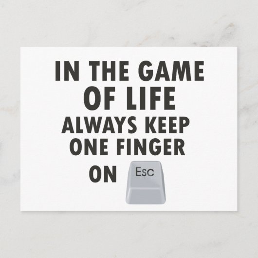 ゲーム・オブ・ライフ ポストカード (正面)