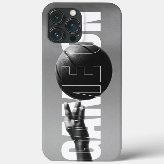 ゲーム・オン バスケットボール スポーツ感 iPhone 13 Case-Mate iPhoneケース (裏面)