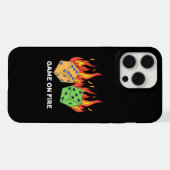 ゲーム・オン・ファイア iPhoneケース (裏面横)