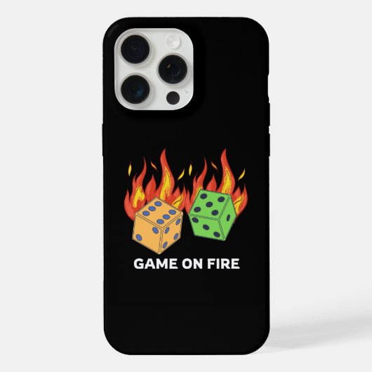 ゲーム・オン・ファイア iPhoneケース (裏面)