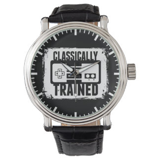 ゲーム – クラシカルに訓練されたおもしろい – ビデオゲーム 腕時計