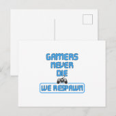 ゲーム ゲーマー ゲーム機 ギフトアイデア ポストカード (正面/裏面)