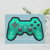 ゲーム,コントローラー,バー(ユダヤ教の)バル・ミツバー,招待状 招待状 (スタンド正面)