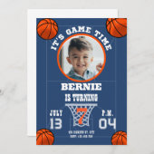 ゲーム タイム 誕生日 お祝い パーティー 招待状 (正面/裏面)