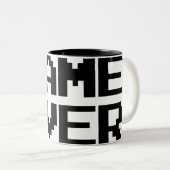 ゲーム ツートーンマグカップ (正面右)