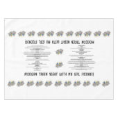 ゲーム テーブルクロス (正面(横))