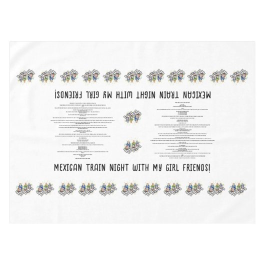 ゲーム テーブルクロス (正面(横))