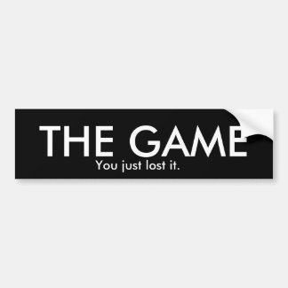 ゲーム バンパーステッカー