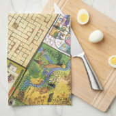 ゲーム! ボードゲーム キッチンタオル (四つ折り)