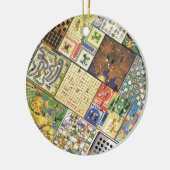 ゲーム!  ボードゲーム セラミックオーナメント (左)