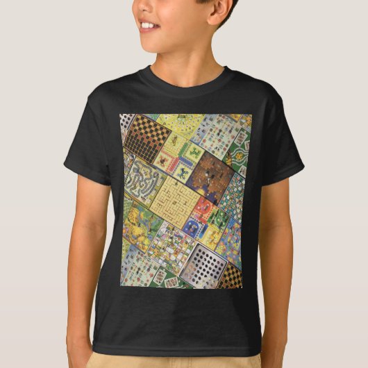 ゲーム!  ボードゲーム Tシャツ (正面)