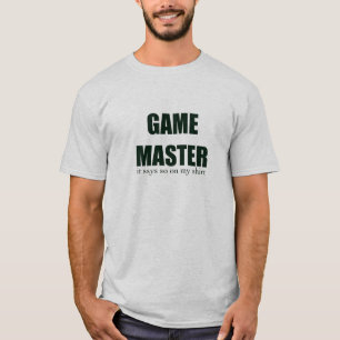 ゲーム・マスターT Tシャツ