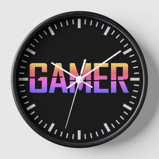 ゲーム 壁時計 (正面)