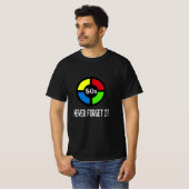 ゲーム – 無忘れ料80のゲーマーガジェット Tシャツ (正面フル)