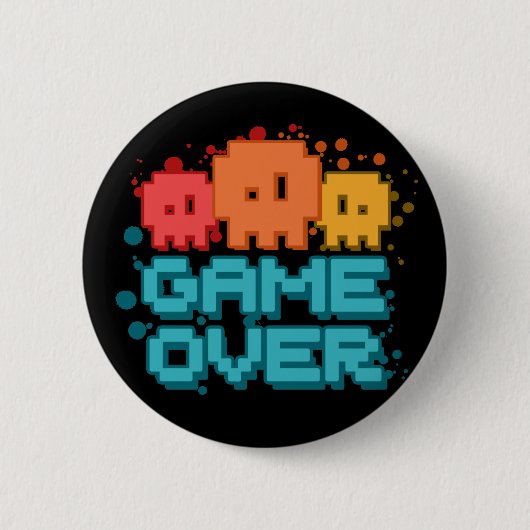 ゲーム 缶バッジ (正面)