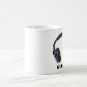 ゲーム! 賭博のヘッドホーン コーヒーマグカップ (中央)