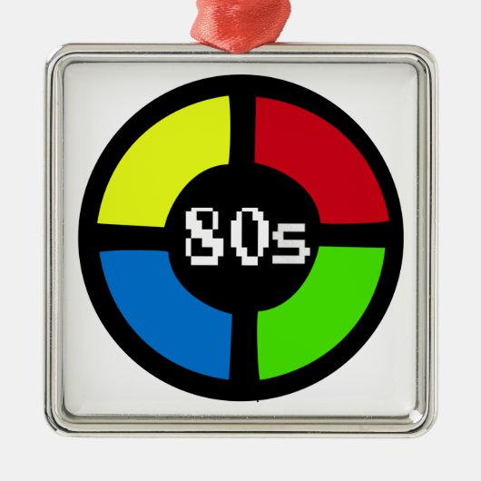 ゲーム – Never 忘れ Is 80's Gamer Gadget Metal O メタルオーナメント (正面)