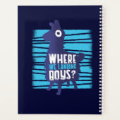 ゲームLlamaここで我々は少年のグラフィックティーンに着陸 プランナー手帳 (裏面)