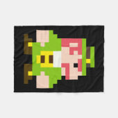 ゲームSt patricks dayゲーマーTシャツfor Boy フリースブランケット (正面(横))