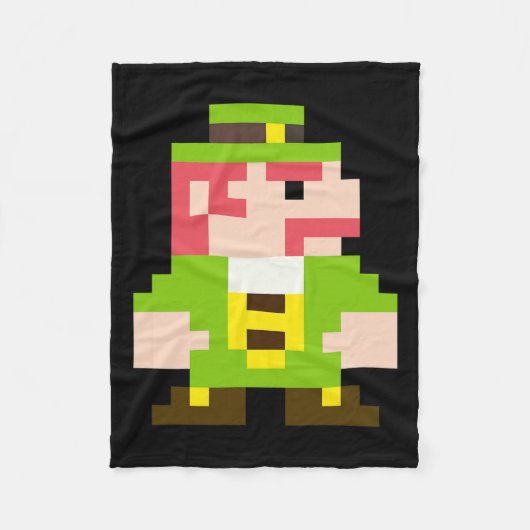 ゲームSt patricks dayゲーマーTシャツfor Boy フリースブランケット (正面)