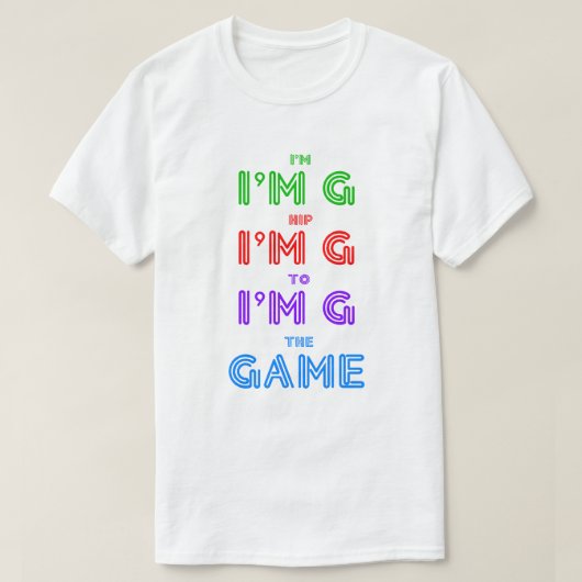ゲームTシャツへのお尻 Tシャツ (デザイン正面)