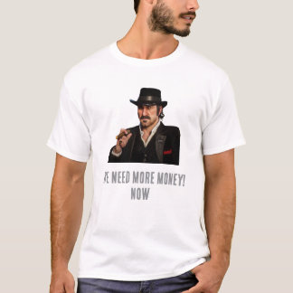 ゲームTシャツ | ビンテージの葉巻を吸うカウボーイ Tシャツ