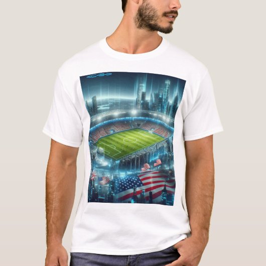 ゲームUSAスポットライト Tシャツ (正面)
