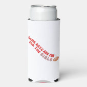 ゲーメイズは女子サッカーの大学のために スリム缶クーラー (Seltzer正面)