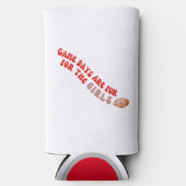 ゲーメイズは女子サッカーの大学のために スリム缶クーラー (正面)