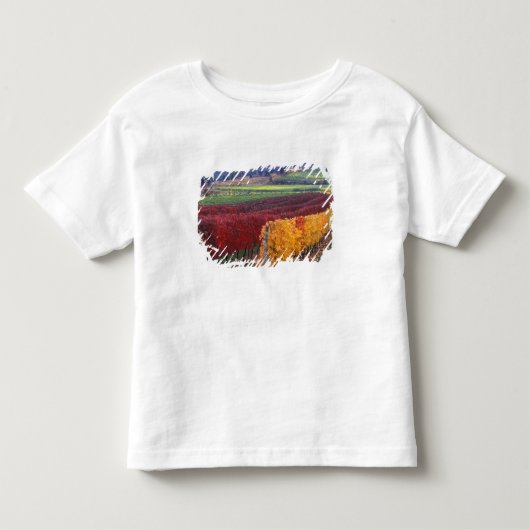 ゲーリングの濃い赤と黄色の紅葉 トドラーTシャツ (正面)