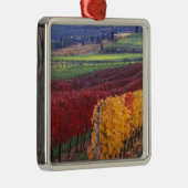 ゲーリングの赤と黄色の強い紅葉 メタルオーナメント (右)