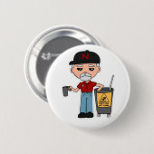 ゲーリーピン 缶バッジ (正面&裏面)