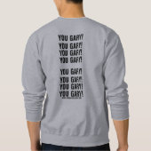 ゲーリー! スウェットシャツ (裏面)